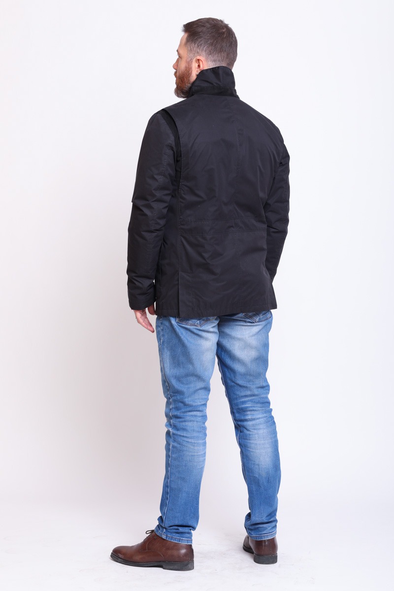 Демисезонная мужская куртка с воротником стойкой 51098
